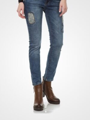 Slim Fit Blue Jeans